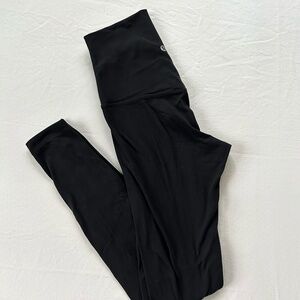 Lululemon Align Leggings Black High Rise 25" Sports Yoga Pant Size 4